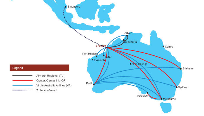 Airlines | Broome International Airport